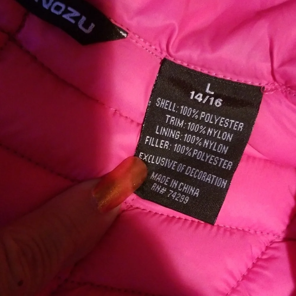 new snozu jacket‎ lg 14/16 kids
